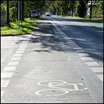 Radweg Stra&szlig;enquerung